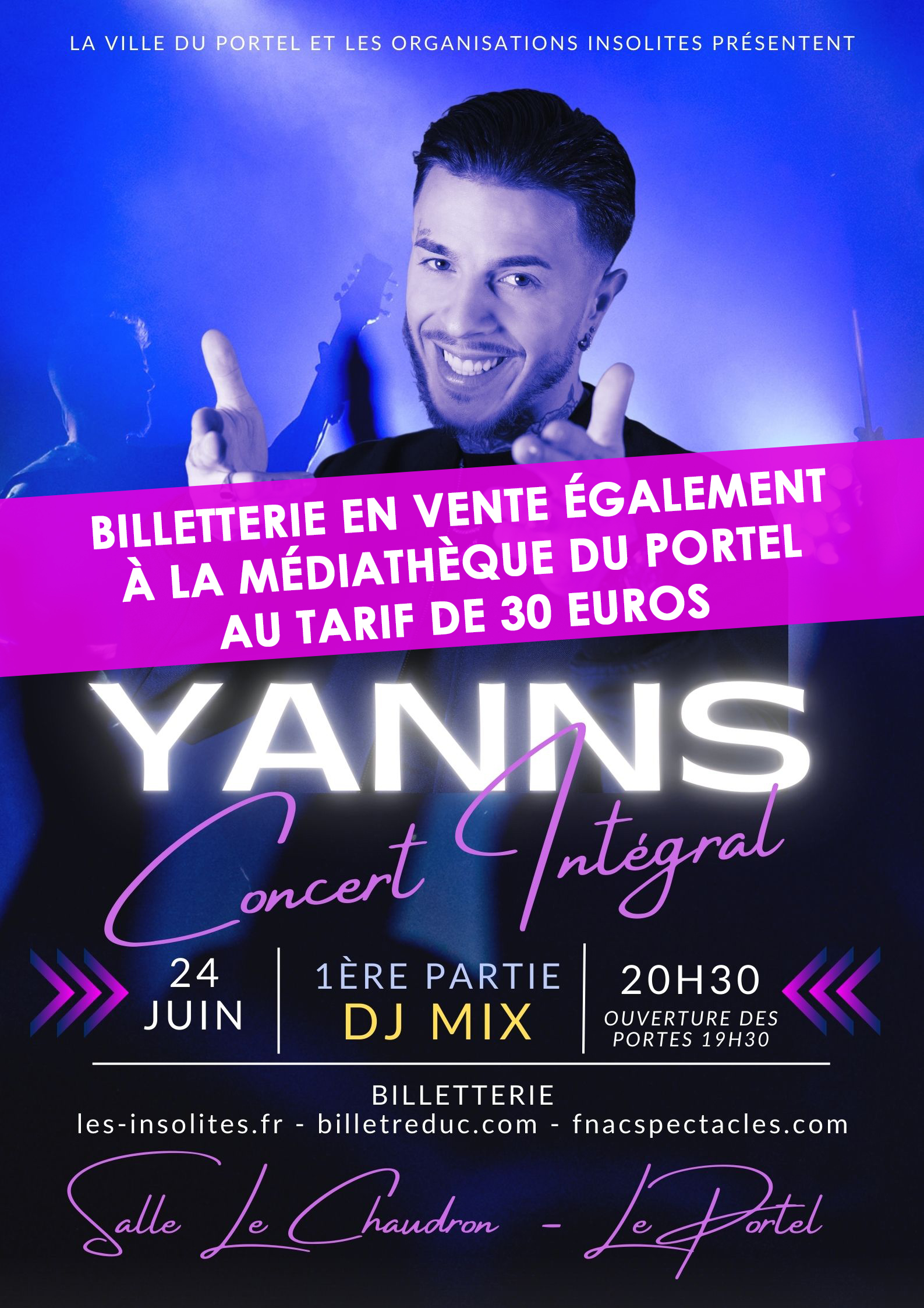 YANNS EN CONCERT  Service Culturel