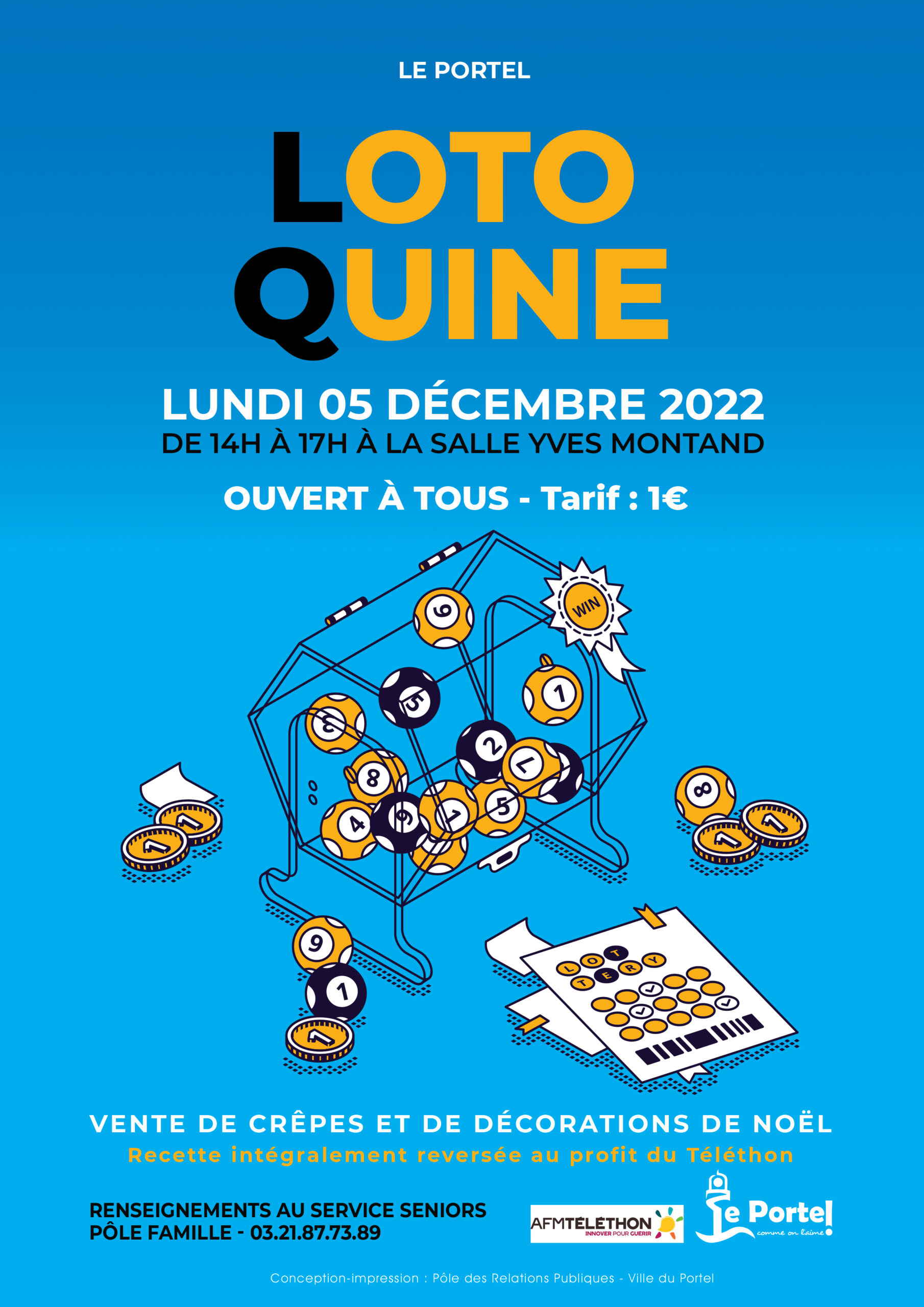 affiche loto quine – Collège Bassin Bleu