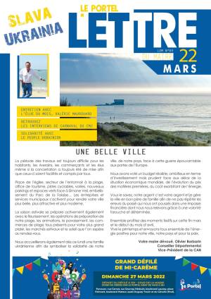 Lettre du Maire du Mois de mars